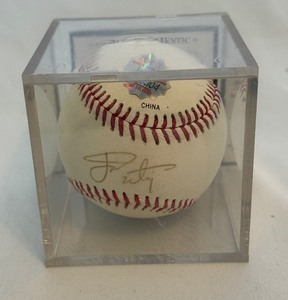 lot 120A image: Jaret Wright Signed Rawlings Official League Baseball
