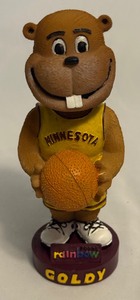 lot 155 image: University of Minnesota Goldy Basketball Bobblehead