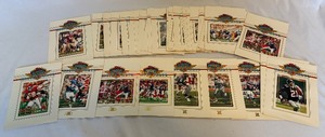 lot 163 image: 36 Card 1993 Topps Stadium Club Master Photo Football Card Lot