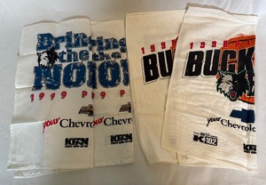 lot 167 image: (4) Minnesota Timberwolves Basketball Playoff Rally Towels