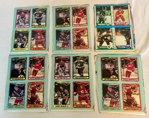 lot 169 image: (6) Hockey Card Box Bottoms - Lemieux, Modano, Yzerman and More - 1989 and 1990