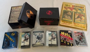 lot 171 image: Hockey Cards - 2 Boxes of Topps Finest and Stadium Club Plus 7 Small Sets