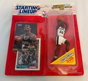 lot 175 image: David Robinson 1993 Starting Lineup Basketball Figure