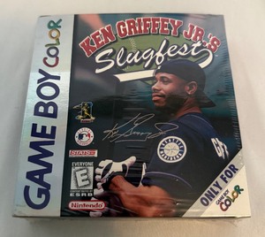 lot 157A image: Game Boy Color Ken Griffey Jr.s Slugfest Baseball Video Game Factory Sealed