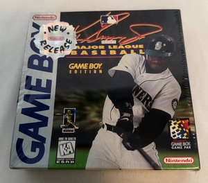 lot 158A image: Nintendo Game Boy Ken Griffey Jr. Presents Major League Baseball Video Game Factory Sealed