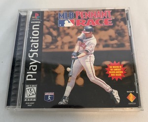 lot 160A image: Sony Play Station MLB Pennant Race Baseball Video Game Factory Sealed
