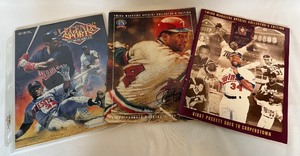 lot 190 image: (3) Kirby Puckett Magazines - HOF Induction, 1997 Puckett Weekend, 1993 Legends Sports Memorabilia