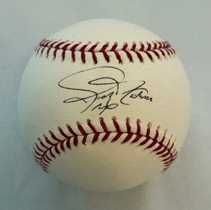 lot 21B image: Joe Nathan Signed Baseball Rawlings OMLB Selig Ball - Minnesota Twins