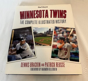 lot 170A image: Minnesota Twins The Complete Illustrated History Hard Cover Book - Baseball