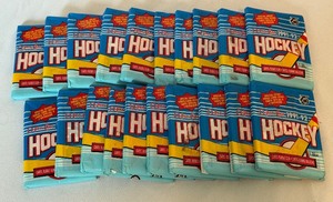 lot 174A image: (20) Packs 1991-92 O-Pee-Chee Hockey Cards