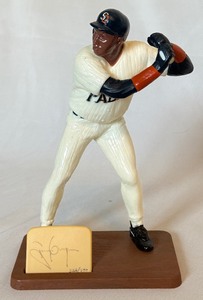 lot 17B image: Tony Gwynn Signed Limited Edition Plaqye and Baseball Figure Numbered 326900
