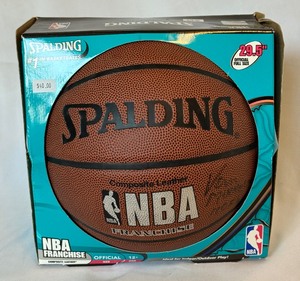 lot 175A image: New Spalding NBA Basketball With Unknown Autograph