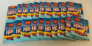 lot 197A image: 1989 Upper Deck Baseball High # Series Sealed Card Set