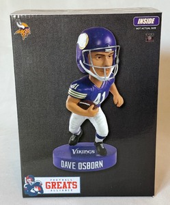 lot 201 image: Dave Osborn Limited Edition Minnesota Vikings Bobblehead