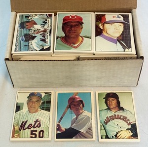 lot 9B image: 1975 SSPC Baseball Complete Set w Yount and Brett Rookie Cards