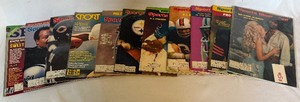 lot 214 image: (11) Vintage Football Sports Illustrated Magazines 1970-1984 - Namath, Simpson, Payton, Butkus, and More