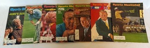 lot 219 image: (7) Vintage Golf Sports Illustrated Magazines 1967-1980 - Arnold Palmer, Jack Nicklaus