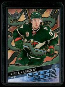 lot 31B image: Kirill Kaprizov 2024-25 Upper Deck Young Guns #451 Minnesota Wild Hockey Card