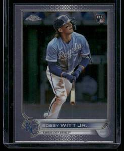lot 52B image: Bobby Witt Jr. RC 2022 Topps Chrome #USC35 Rookie Baseball Card