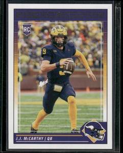 lot 53B image: JJ McCarthy RC 2024 Score #304 Rookie Minnesota Vikings Football Card