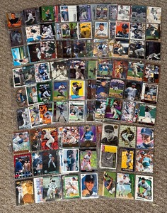 lot 122B image: Alex Rodriguez 181 Baseball Card Lot w Several Rookies, Die Cut, Samples, Insert, Chrome, Metal, SP, and More