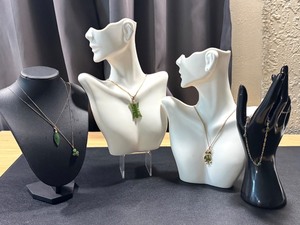 lot 29N image: Set of Vintage Jewelry Owl and Asian Character Necklaces