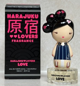 lot 37 image: Harajuku Lovers Love Eau de Toilette Spray - .33 fl oz10ml with Box
