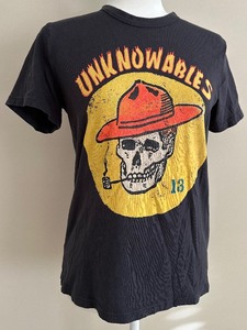 lot 81 image: Imogene and Willie Unknownables XS Black Graphic Tee Shirt