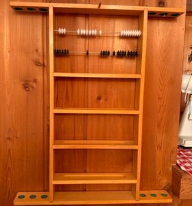 lot 69 image: Hanging Billiard Rack