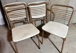 lot 36 image: Four Vintage Folding Chairs