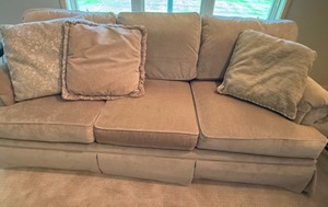 Comfortable Sofa With Pillows