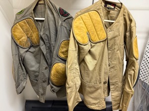lot 43 image: 1958 NRA Jacket & Canvas Military Bags