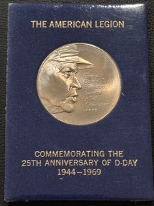 lot 31 image: American Legion D-Day Commemorative Coin