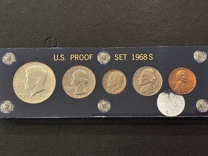 lot 133 image: 1968-S Proof Set
