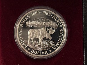 lot 66 image: 1985 Canada Silver Dollar