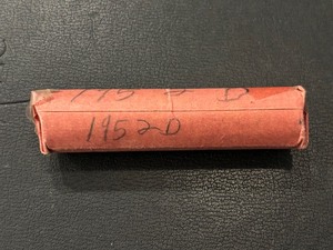 lot 74 image: 1952-D Lincoln Cent Roll