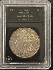 lot 89 image: 1921-S Morgan Dollar