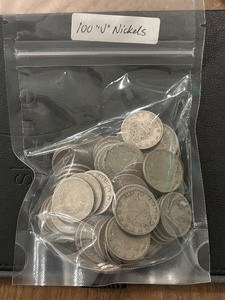 lot 95 image: 100 Liberty V Nickels