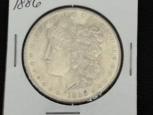 lot 144 image: 1886 Morgan Dollar