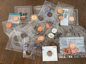 lot 165 image: Assorted Lincoln Cents