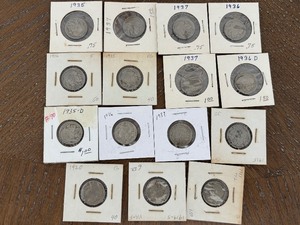 lot 167 image: Buffalo Nickels