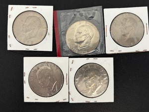 lot 168 image: Eisenhower Dollars