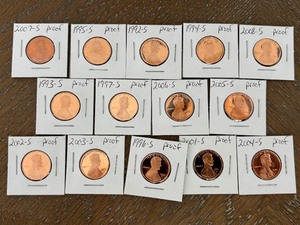 lot 170 image: Lincoln Proof Cents