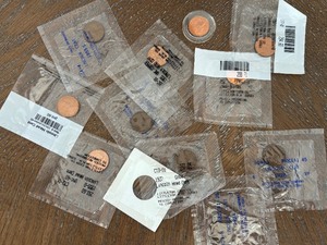lot 172 image: Assorted Lincoln Cents