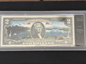 lot 177 image: Everglades National Park $2 Dollar Note