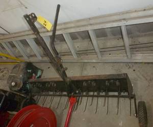 lot 24 image: 42 inch Lawn rake