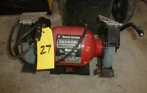 lot 27 image: 6 inch bench grinder