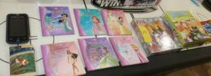 lot 89 image: Group of kids Disney books, flash cards, puzzle, game