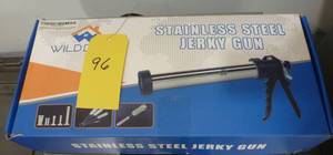 lot 96 image: New stainless Jerky gun