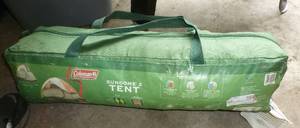 lot 107 image: Coleman 2 person tent 5x7